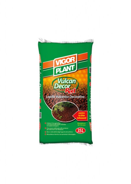 VULCAN DECOR RED - Vulkanski lapili