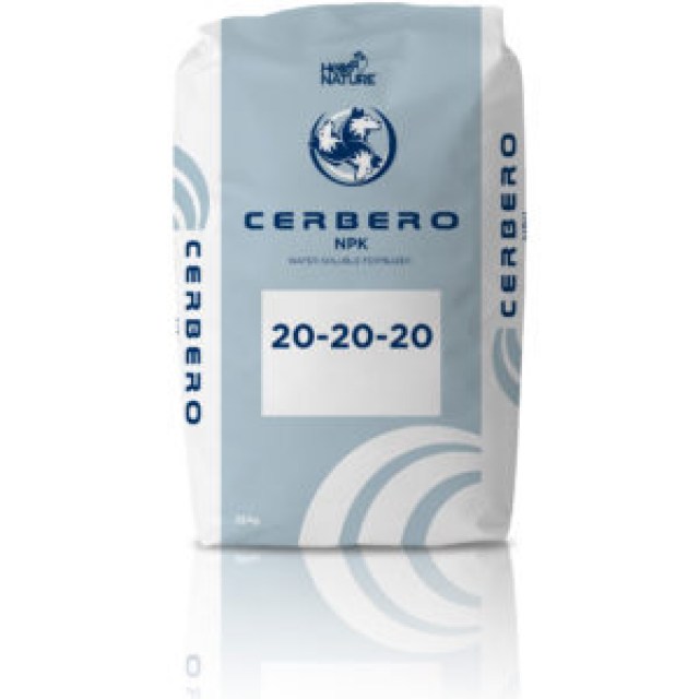 CERBERO 20 - Mineralno vodotopivo NPK 20-20-20 gnojivo